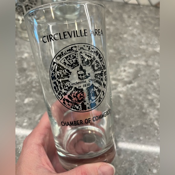Set of 4 Circleville drink glasses - Picture 2 of 5